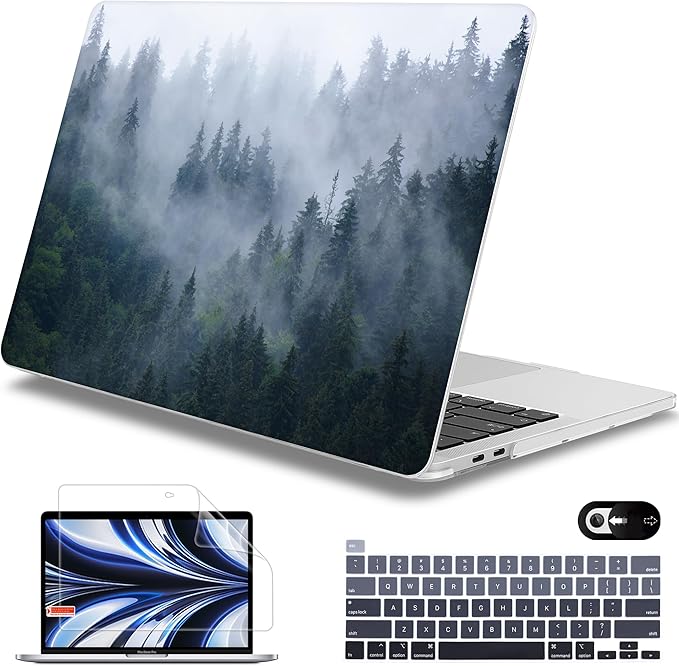 Mektron for MacBook Pro 13-inch Case 2022 2021 2020 Release A2338 M2 M1 A2289 by Mektron