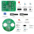 Soldering Practice Kit DIY RGB Alarm Clock Green Sound Sensor RGB Gyro Red - Image 3