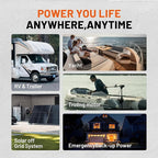12V 310Ah LiFePO4 Lithium Battery – Max. 3968Wh Solar/RV/Off-Grid Power - Image 9