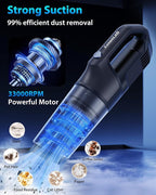 Handheld Vacuum Cordless 1.1 Pounds Car Vac 10000PA Hand Held Vacuums 4-in-1 - Image 2