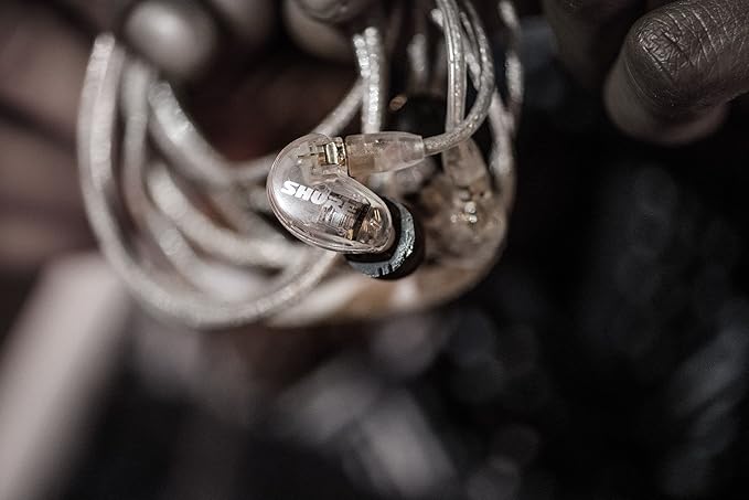 Shure SE215 PRO Wired Earbuds, Professional Sound Isolating Earphones - Image 5