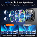 UniqueMe for 3 Pack iPhone 15 Pro/iPhone 15 Pro Max Camera Lens Protector - Image 4