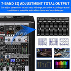 S-10 Audio Mixer 10 channel 8 channel Professional DJ Mixing Console - Image 5