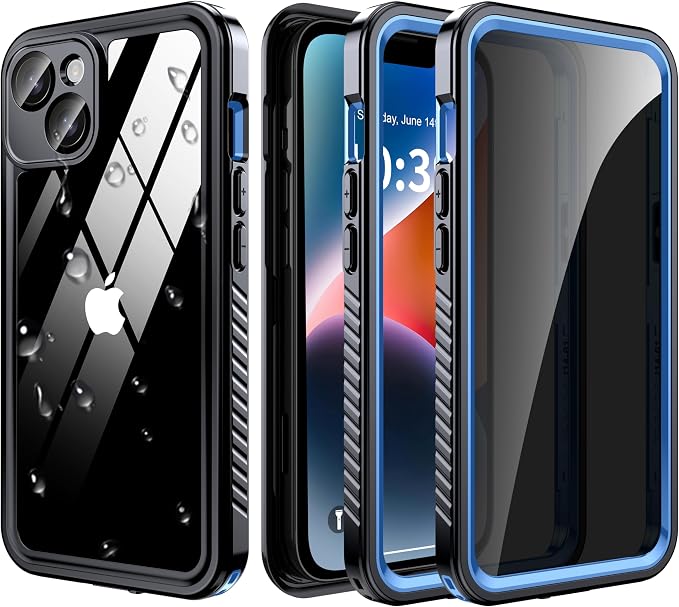 for iPhone 14 Case Waterproof by AMILIFECASES