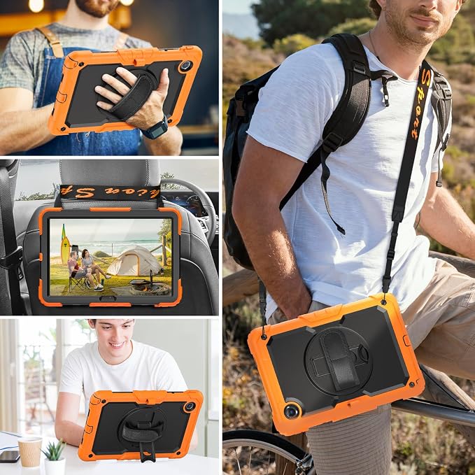 HXCASEAC Case for Samsung Galaxy Tab S6 Lite 10.4 inch, Protective - Image 2