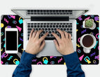 Retro 80s Desk Mat, Cute 90s XXL Large Gaming Mouse Pad, Computer Laptop - Image 7