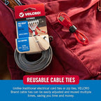 VELCRO Brand Reusable Cable Ties, 100 Pack 6 Inch Cable Management Ties - Image 7