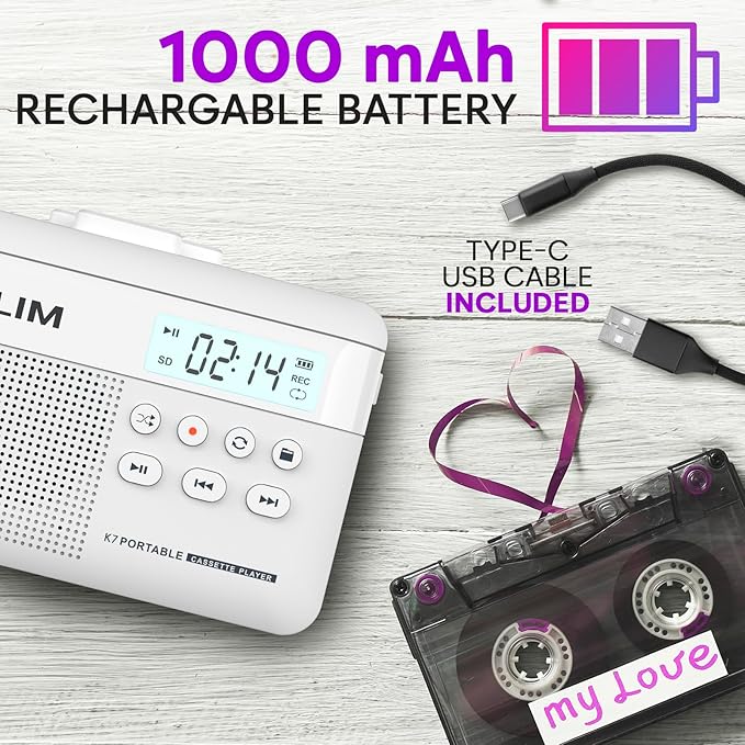 KLIM K7 Cassette Tape Player - Image 5