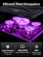 Kootek Laptop Cooling Pad, Laptop Cooler - Image 2