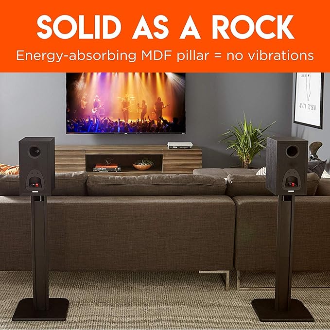 ECHOGEAR Universal Floor Speaker Stands - Image 4