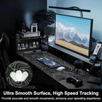 Mouse Pad, Large Mountain Topographic Terrain Map Desk Mat, Extended Non-Slip - Image 5