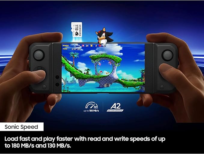 Samsung PRO Plus Sonic The Hedgehog + Adapter, 1TB microSDXC, Up-to 180MB/s - Image 3