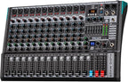 12 Channel Live Sound Audio Mixer, Mixing Console by TKLBLS