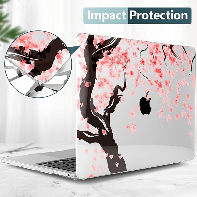 TWOLSKOO Compatible with MacBook Pro 13 inch Case 2023-2016 A2338 M2/M1 A2251 - Image 6