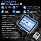 XTOOL D9S Automotive Diagnostic Tool, Wireless OBD2 Scanner - Image 2