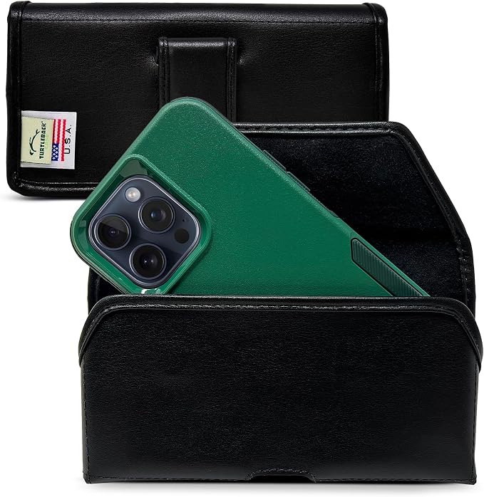 Turtleback Belt Holder for iPhone 16 Pro Max, 15 Pro Max, 14 Pro Max -Medium- by Turtleback