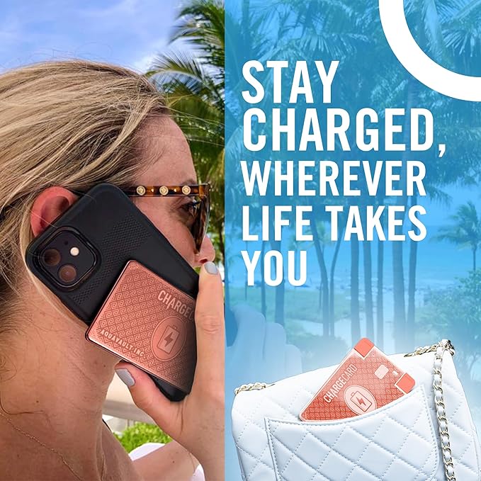 AquaVault ChargeCard – Ultra Slim Emergency Power Bank – Fits in Wallet – USB-C - Image 8