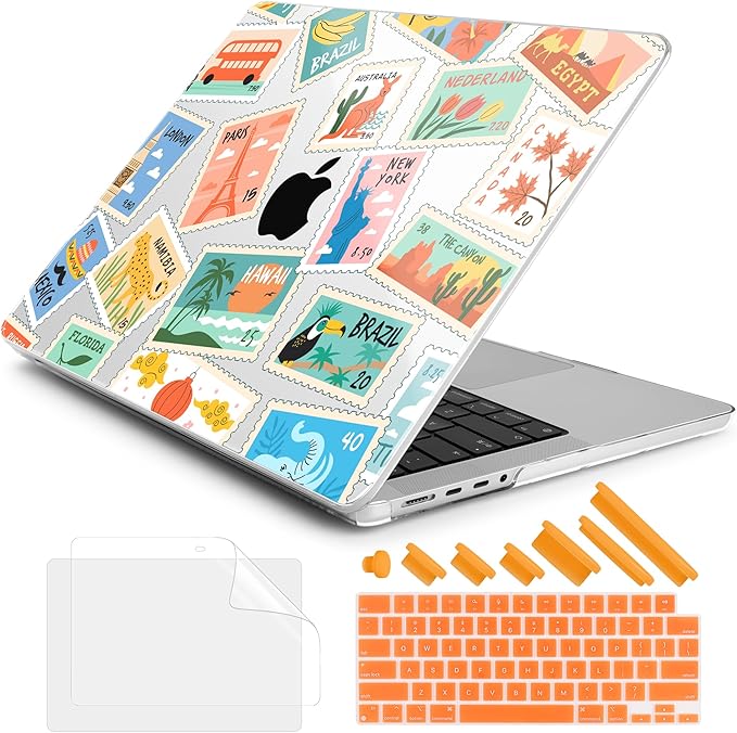 DONGKE for M4 MacBook Pro 16 Inch Case 2024 2023 2021 A3403 A3186 M3 A2991 M2 by DONGKE