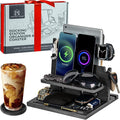 Black Wood Phone Docking Station by ParkwayHome