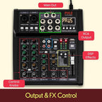 Pyle 6 Channel Studio Mixer - Image 8