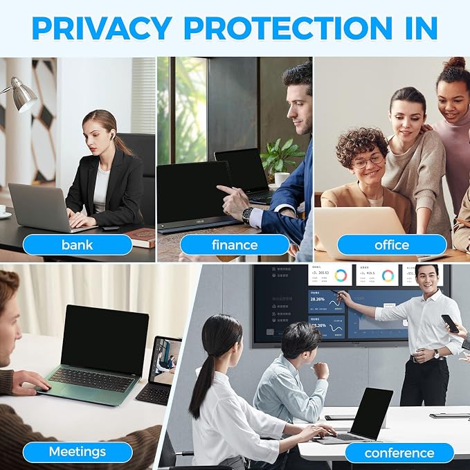 Magnetic Laptop Privacy Screen Filter 15.6 inch - Image 7