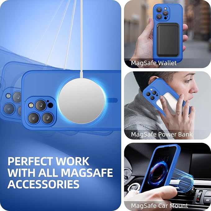 BERFY Magnetic for iPhone 14 Pro Max Case, Compatible - Image 6