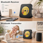 Gueray CD Player Portable Bluetooth Desktop CD Player - Image 3