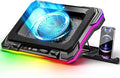 Laptop Cooling Pad Powerful Turbo Fan RGB Gaming Notebook Cooler, Moojay Laptop by MOOJAY