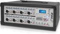PyleUsa 8 Channel Bluetooth Stage Powered Mixer, 800 Watt Pro Audio Sound Mixer by PyleUSA