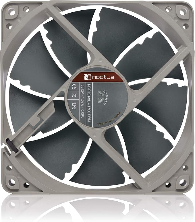 Noctua NF-P12 redux-1700 PWM, High Performance Cooling Fan, 1700 RPM - Image 3