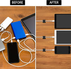 200 Pcs Cable Clips, Adhesive Cable Organizer Cord Holder Wire Clip Wire - Image 5