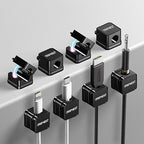 8 Pack Magnetic Cable Clips for Desk, Strong Adhesive Cord Organizer for Cable by Unknown