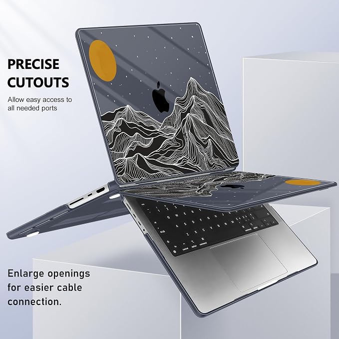 for MacBook Pro 16 inch Case 2021 2022 2023 2024 Release A3186 A3403 M4 A2991 - Image 8