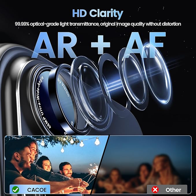 CACOE for iPhone 16/16 Plus Camera Lens Protector - Image 2