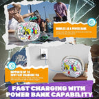 W-KING Portable Loud Speakers Bluetooth Wireless, T8II 96W Peak Powerful - Image 6