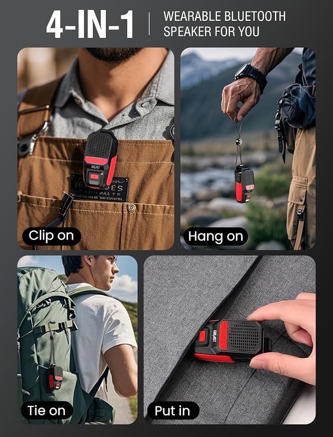 GBEAST Wearable Bluetooth Speaker - Image 7