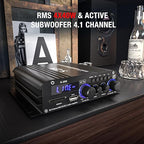 Facmogu S-299 4.1CH Bluetooth Power Amplifier - Image 3
