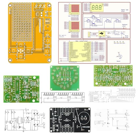 Soldering Practice Kit 5in1 DIY Classic Game Music Tesla Coil Audio-Light - Image 6