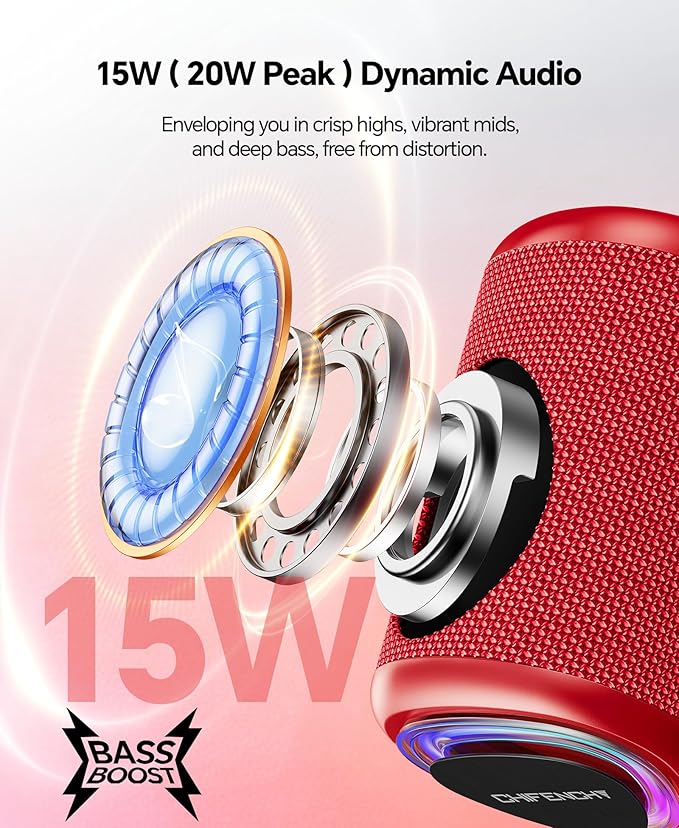 Portable Bluetooth Speaker Beach Essentials: Powerful Crystal Clear - Image 2