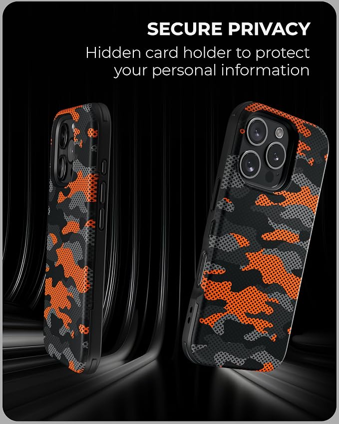TORU CX Slim for iPhone 16 Pro Case Wallet | Protective Shockproof Heavy Duty - Image 4