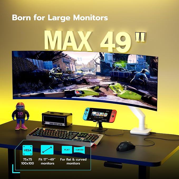 ARES WING Single Monitor Mount - Image 3