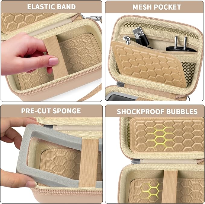 Carrying & Protective Case for Digital Camera, AbergBest 21 Mega Pixels 2.7" - Image 4