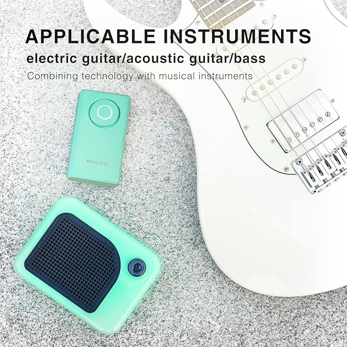 MOOER PRIME P1 Intelligent Pedal Surf Green - Image 3