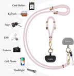Universal Phone Lanyard With Adjustable Crossbody Neck Strap and Wristlet - Image 6