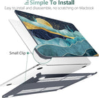 TWOLSKOO Compatible with M4 MacBook Air 13.6 inch Case 2025-2022 Release M4 - Image 3