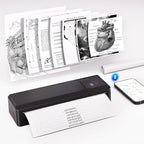 vretti P83 Portable Printers Wireless by vrettithermalprinter