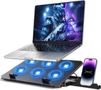 Laptop Cooling Pad, Laptop Cooler 6 Quiet Fans by Unknown