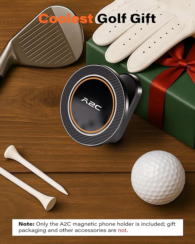 A2C Alloy Magnetic Golf Cart Phone Holder Compatible - Image 7