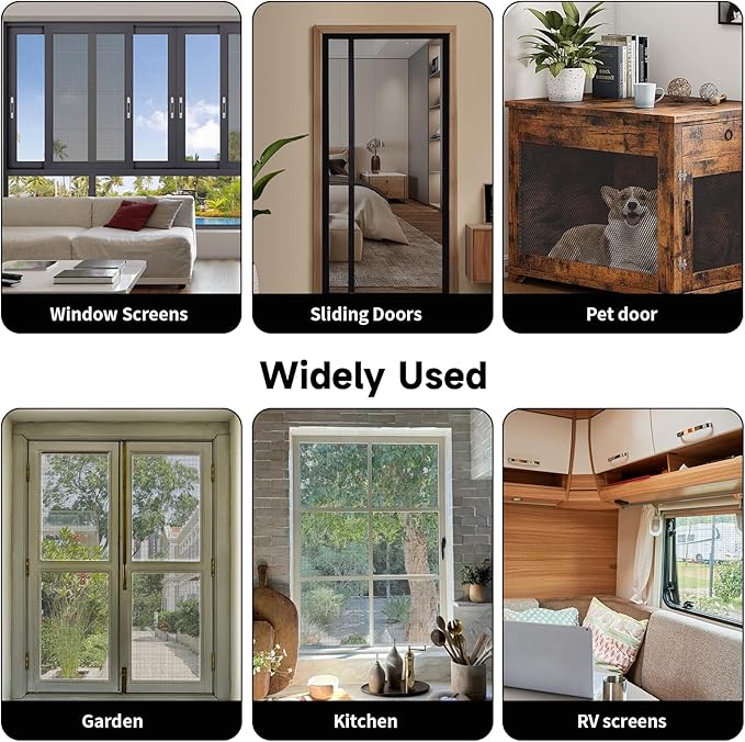 Window Screen Door Repair/Replacement Kit, - Image 7