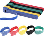 150PCS 8 Inch Cable Ties Reusable Multi-Purpose Wire Ties Cord Organizer by SyncYourLifeWithMVYC